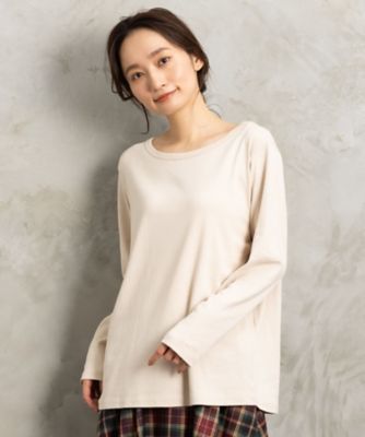 ＜sab street my standard (Women/大きいサイズ)＞綿フライスクルーカットソー　３３－６１－２３０５