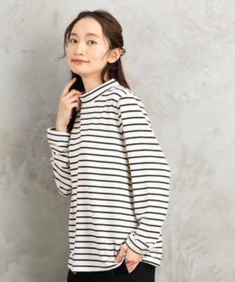 sab street my standard (Women/大きいサイズ)/サブストリート マイスタンダード 【吸湿・発熱】裏起毛モックネックインナー 33-61-2426
