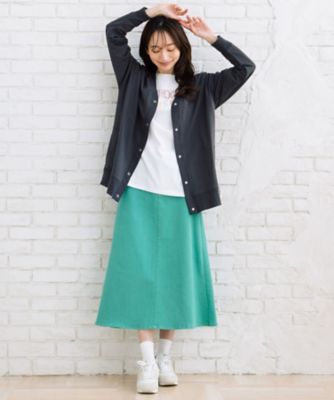FONTLAB カラフルロゴエンブロイダリーロングTシャツ