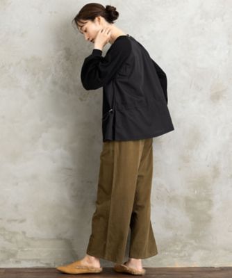 FONTLAB 布帛コンビドロストプルオーバー 33ー61ー2628