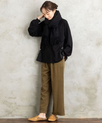 FONTLAB 布帛コンビドロストプルオーバー 33ー61ー2628