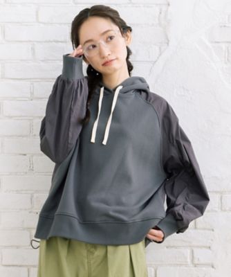 ＜sab street my standard (Women/大きいサイズ)＞ＦＯＮＴＬＡＢ　タフタコンビパーカー　３３６１２６３８