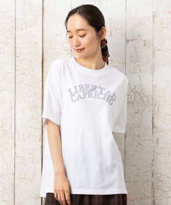 ＜sab street my standard (Women/大きいサイズ)＞ＦＯＮＴＬＡＢ　メッセージロゴＴシャツ