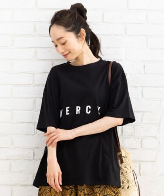 ＜sab street my standard (Women/大きいサイズ)＞ＦＯＮＴＬＡＢ　ＭＥＲＣＹロゴＴシャツ　３３－６４－２４６４