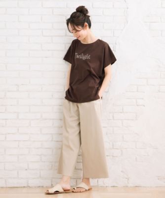 ＦＯＮＴＬＡＢ　抗菌・消臭　シルケット箔ロゴバックタックＴシャツ　３３６４２５２９