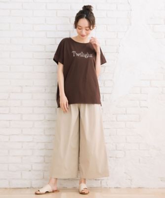ＦＯＮＴＬＡＢ　抗菌・消臭　シルケット箔ロゴバックタックＴシャツ　３３６４２５２９