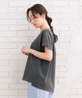 ＦＯＮＴＬＡＢ　抗菌・消臭　シルケット箔ロゴバックタックＴシャツ　３３６４２５２９