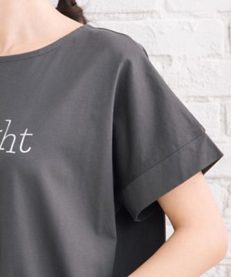 ＦＯＮＴＬＡＢ　抗菌・消臭　シルケット箔ロゴバックタックＴシャツ　３３６４２５２９