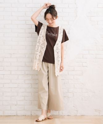 ＦＯＮＴＬＡＢ　抗菌・消臭　シルケット箔ロゴバックタックＴシャツ　３３６４２５２９