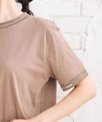 ＭＡＤＥ　ＩＮ　ＪＡＰＡＮ　シアーリブＴシャツ　３３６４２５３１