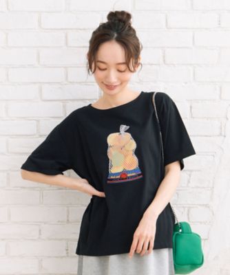 トロンプルイユフルーツＴシャツ　３３ー６４ー２５３７