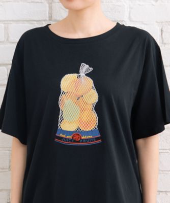 トロンプルイユフルーツＴシャツ　３３ー６４ー２５３７