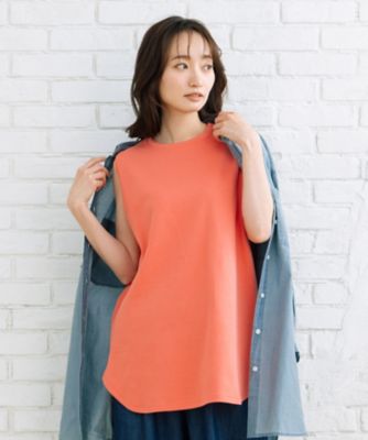 ロングタンクトップ　プラスサイズ　３３ー６４ー２５４６