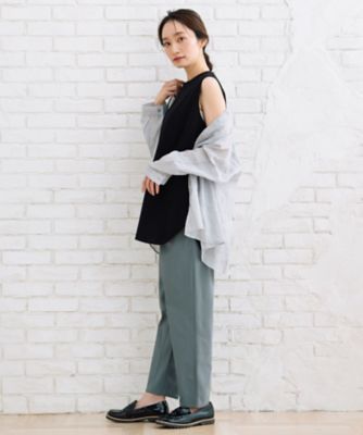 ロングタンクトップ　プラスサイズ　３３ー６４ー２５４６
