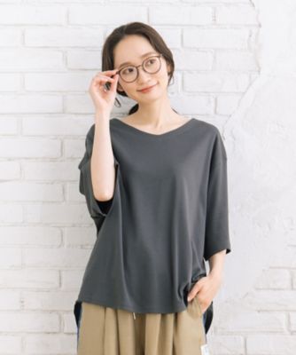 天竺刺繍入りチュニック 6702105 | green nout (Women/大きい