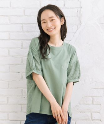 サークルレースコンビカットソー 33ー64ー2695 | sab street