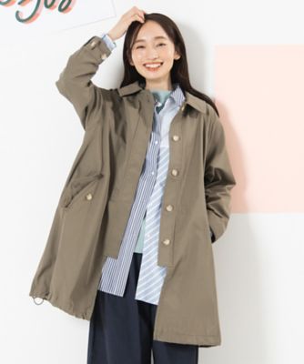 ＜sab street my standard (Women/大きいサイズ)＞ＦＯＮＴＬＡＢ　マルチウェイギャバジンステンカラーコート　３３ー７１ー９２９５