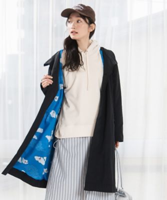 ＜sab street my standard (Women/大きいサイズ)＞Ｂｌｅｕ　ｔａｎｇｏ　マチルダプリント２ＷＡＹコート　３３ー７１ー９２９９