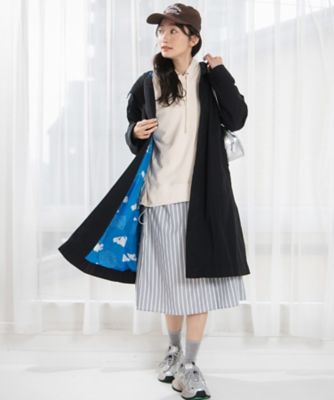 Bleu tango マチルダプリント2WAYコート 33ー71ー