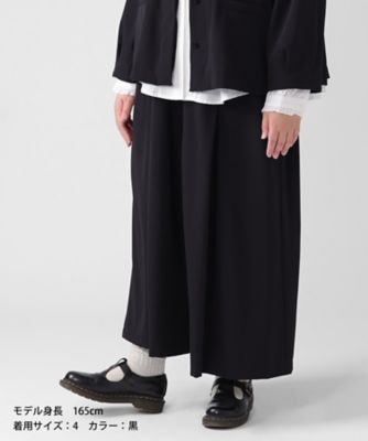 グレアパンツ・4 Chronicle ボックスプリーツのワイド