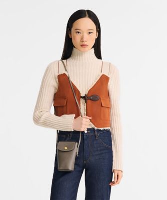 値下げです★極美品★anuenue 上位機種 ★MV114　PU・ケース付き エピュレ スマートフォンケース 34193HYZ | LONGCHAMP (Women