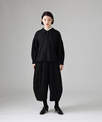 ドロシーパンツ［Chronicle］ブラックのコクーンシルエット