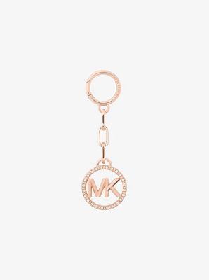 ＜MICHAEL KORS＞ＭＫサークル　パヴェ　キーチャーム