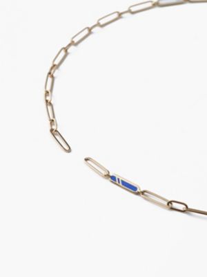 Blue Velvet Necklace YG14K 350041Y