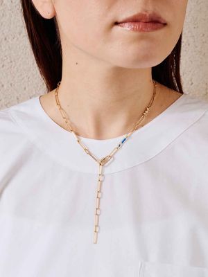 Blue Velvet Necklace YG14K 350041Y