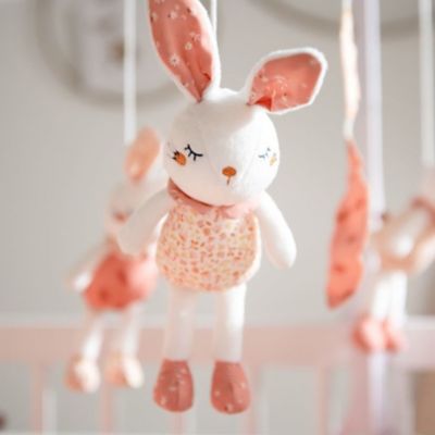 ベッドメリー モビール ベビー用おもちゃ 新生児 知育玩具