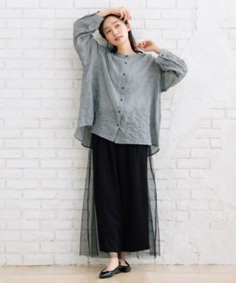 バンドカラーシャツ　３５ー０１ー０００９