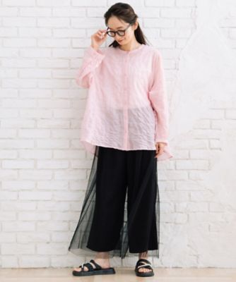 バンドカラーシャツ　３５ー０１ー０００９