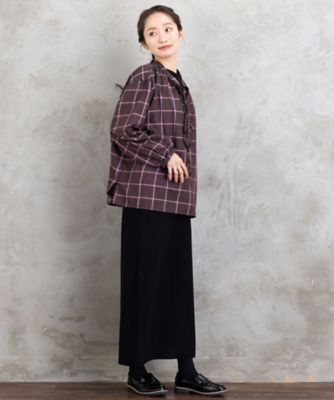 sabstreet bis web限定 アソートチェックフリルライン