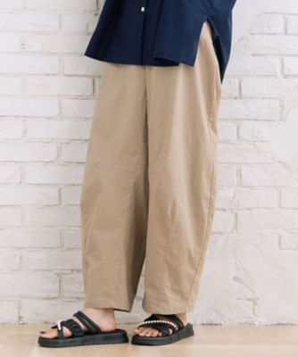 コットンストレッチカーブタックパンツ　３５１２０００４