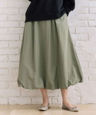 ＜sab street my standard (Women/大きいサイズ)＞ｓａｂｓｔｒｅｅｔ　ｂｉｓ　ｗｅｂ限定　ナイロンバルーンスカート　プラスサイズ　３５ー１４ー００１０