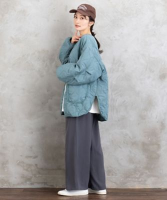 【美品】PING ピン ネイビー 中綿 キルティング セットアップ　Mサイズ sabstreet bis web限定 中綿キルティングジャケット