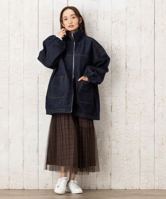 デニムスタンドブルゾン | sab street my standard (Women