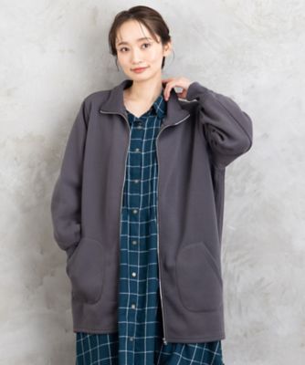 ＜sab street my standard (Women/大きいサイズ)＞ｓａｂｓｔｒｅｅｔ　ｂｉｓ　ｗｅｂ限定　スタンドカラージップブルゾン　３５２３０００７