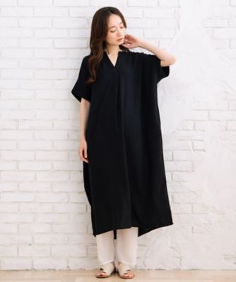 ｓａｂｓｔｒｅｅｔ　ｂｉｓ　ｗｅｂ限定　ＣＯＯＬ・ＵＶ・防シワ　ライトジョーゼットスキッパーワンピース　３５３０００２０