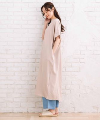 ｓａｂｓｔｒｅｅｔ　ｂｉｓ　ｗｅｂ限定　ＣＯＯＬ・ＵＶ・防シワ　ライトジョーゼットスキッパーワンピース　３５３０００２０