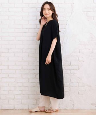 ｓａｂｓｔｒｅｅｔ　ｂｉｓ　ｗｅｂ限定　ＣＯＯＬ・ＵＶ・防シワ　ライトジョーゼットスキッパーワンピース　３５３０００２０