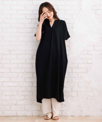 ｓａｂｓｔｒｅｅｔ　ｂｉｓ　ｗｅｂ限定　ＣＯＯＬ・ＵＶ・防シワ　ライトジョーゼットスキッパーワンピース　３５３０００２０