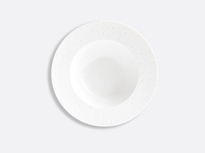 ＜BERNARDAUD＞エキュム　リムスーププレート　２２．５ｃｍ