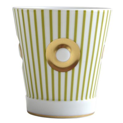 ＜BERNARDAUD＞デルフォス　ゴブレット　グリーン