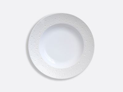 ＜BERNARDAUD＞エキュム　パール　リムスーププレート　２２．５ｃｍ