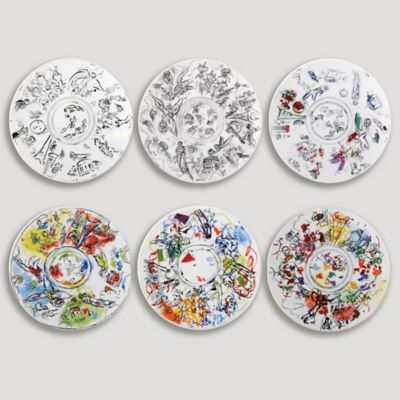 マルク シャガール デザートプレート ６枚セット 三越伊勢丹オンラインストア 公式