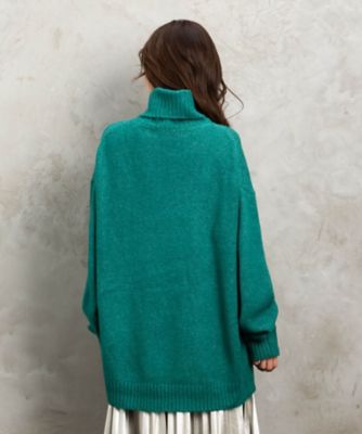 ヤクタッチハイネックニット　３５ー５１ー０００４