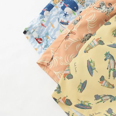 総柄ハーフパンツ　３５５１１１０