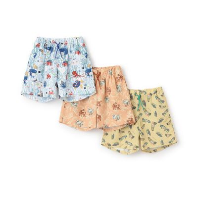 総柄ハーフパンツ　３５５１１１０