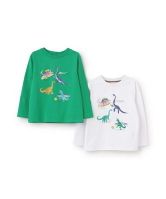 マリン恐竜長袖Ｔシャツ　３５５１２０１